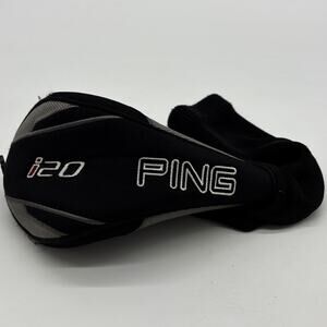 Ping i20 Fairway Wood Golf Club Headcover Black Gray Rescue Golfing Tail Sock EC